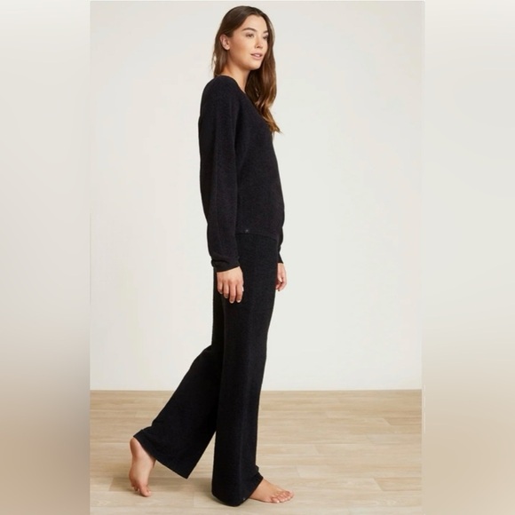 Barefoot Dreams Bamboo Cozy Chic Lite Lounge Pants Black Size Medium - Picture 3 of 6